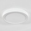 Finsrud bathroom light, ceiling light, Panel LED white, 1-light source