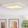 Finsrud bathroom light, ceiling light, Panel LED white, 1-light source