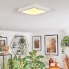 Finsrud bathroom light, ceiling light, Panel LED white, 1-light source