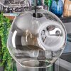 Ripoll hanging light, globe light, pendant light clear, Smoke-coloured, 5-light sources