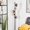 Koyoto globe light, floor lamp Amber, clear, Smoke-coloured, 5-light sources