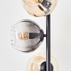 Koyoto globe light, floor lamp Amber, clear, Smoke-coloured, 5-light sources