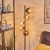 Koyoto globe light, floor lamp Amber, clear, Smoke-coloured, 5-light sources