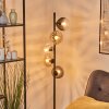 Koyoto globe light, floor lamp Amber, clear, Smoke-coloured, 5-light sources