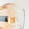 Koyoto globe light, floor lamp Amber, clear, Smoke-coloured, 6-light sources