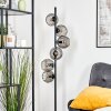 Koyoto globe light, floor lamp Smoke-coloured, 6-light sources