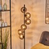 Koyoto globe light, floor lamp Smoke-coloured, 6-light sources