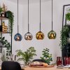 Koyoto hanging light, globe light, pendant light Ecru, black, 4-light sources