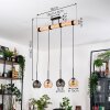 Koyoto hanging light, globe light, pendant light Ecru, black, 4-light sources