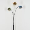 Koyoto globe light, floor lamp blue, gold, green, clear, 3-light sources