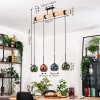 Ripoll hanging light, globe light, pendant light Ecru, black, 4-light sources