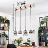 Ripoll hanging light, globe light, pendant light Ecru, black, 4-light sources