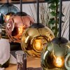 Ripoll hanging light, globe light, pendant light Ecru, black, 4-light sources