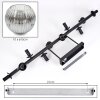 Ripoll ceiling light, globe light chrome, clear, Smoke-coloured, 10-light sources