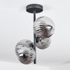 Chehalis ceiling light, globe light Smoke-coloured, 4-light sources