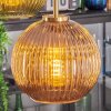 Koyoto hanging light, globe light, pendant light gold, black, 5-light sources