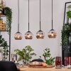 Ripoll hanging light, globe light, pendant light Ecru, black, 4-light sources