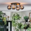 Gastor ceiling light, globe light Smoke-coloured, 4-light sources