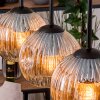 Ripoll hanging light, globe light, pendant light Ecru, black, 4-light sources