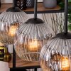 Ripoll hanging light, globe light, pendant light Ecru, black, 4-light sources