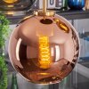 Koyoto hanging light, globe light, pendant light gold, black, 5-light sources
