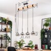 Ripoll hanging light, globe light, pendant light Ecru, black, 4-light sources