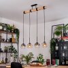 Ripoll hanging light, globe light, pendant light Ecru, black, 4-light sources