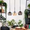 Koyoto hanging light, globe light, pendant light Ecru, black, 3-light sources