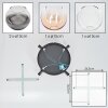 Koyoto ceiling light, globe light Amber, clear, Smoke-coloured, 4-light sources