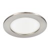 Finsrud ceiling light, recessed light LED matt nickel, 3-light sources