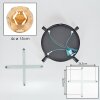 Ripoll ceiling light, globe light Amber, 4-light sources