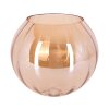 Glass lamp shade  Koyoto replacement glass, spare part 25 cm Amber