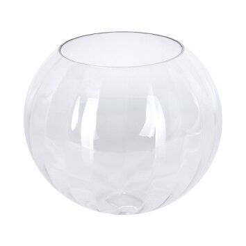 Glass lamp shade  Koyoto replacement glass, spare part 25 cm clear