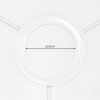 Fabric shade  Fallhagen spare part, Lampshade white