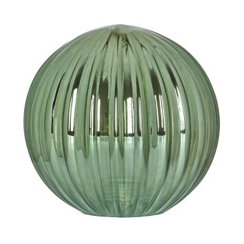 Lamp shade made of glass  Chehalis replacement glass, spare part 10 cm green