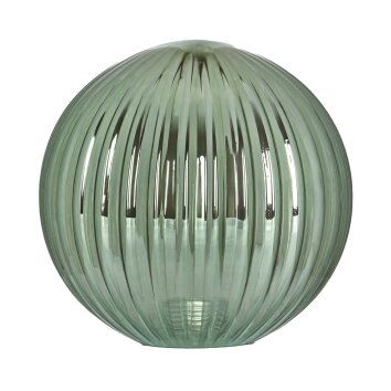 Glass lamp shade  Chehalis replacement glass, spare part 12 cm green