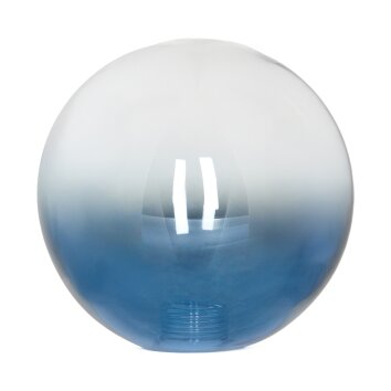 Chehalis replacement glass, spare part 12 cm blue, clear