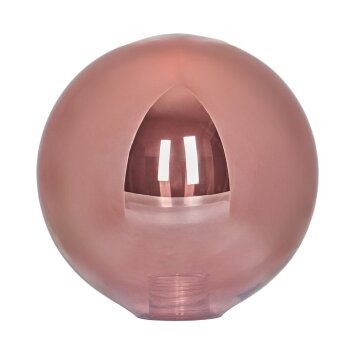 Glass lamp shade  Bernado replacement glass, spare part coppery