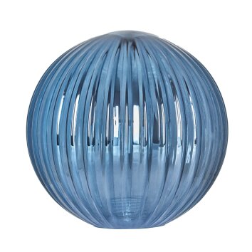 Glass lampshade  Remaisnil replacement glass, spare part blue