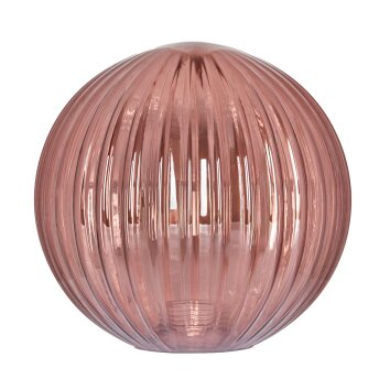 Lamp shade made of glass  Remaisnil replacement glass, spare part coppery