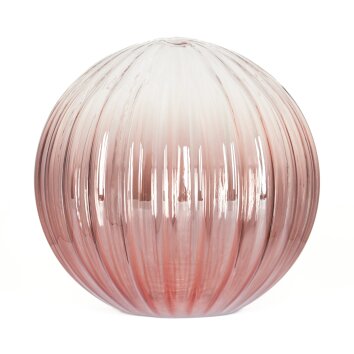 Glass lamp shade  Remaisnil replacement glass, spare part clear, coppery