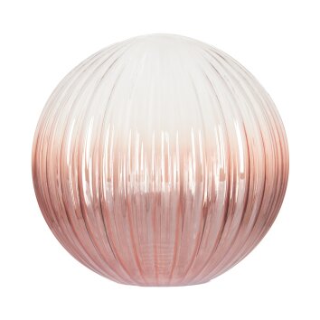 Lamp shade made of glass  Remaisnil replacement glass, spare part clear, coppery