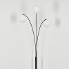 Gastor globe light, floor lamp white, 3-light sources