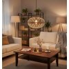 Eglo lights AMSFIELD brown