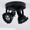 JONSERED Ceiling Light black, 2-light sources