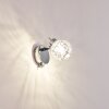KALIPURO Wall Light chrome, 1-light source