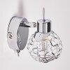 KALIPURO Wall Light chrome, 1-light source