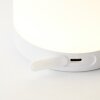 Brilliant lights Aro table lamp LED white, 1-light source
