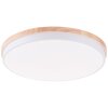 Brilliant lights Baarlo brown, white, 1-light source, Remote control