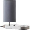 Brilliant lights Clarie table lamp silver, 1-light source